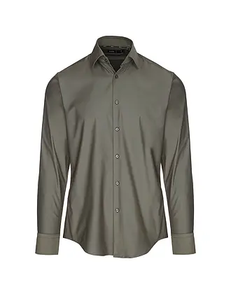 BOSS | Hemd Slim Fit HANK | hellbraun